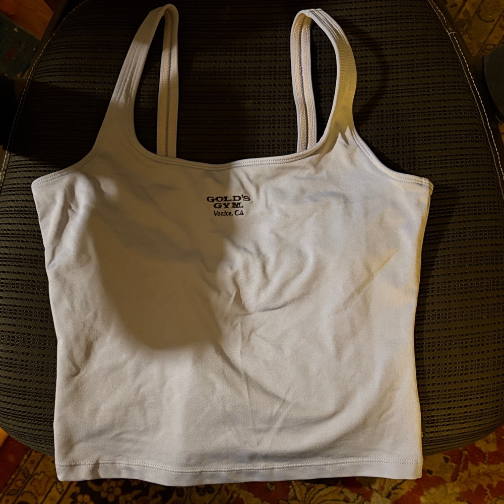 Gold's Gym White Women's Tank Top
